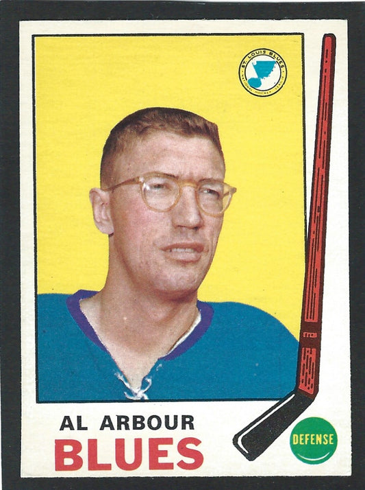 1969 O-Pee-Chee #178 Al Arbour