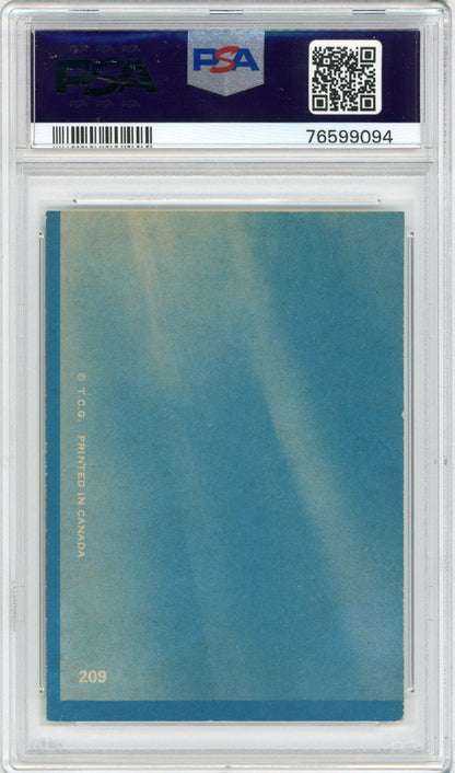 1969 O-Pee-Chee #209 Bobby Orr Norris Trophy Winner HOF PSA 5