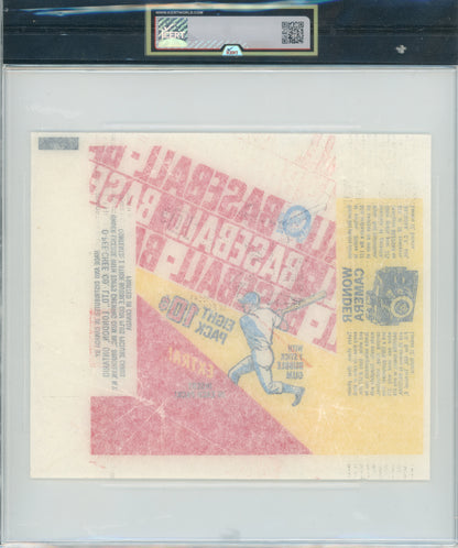 1970 O-Pee-Chee #NNO Wrapper iCert 6