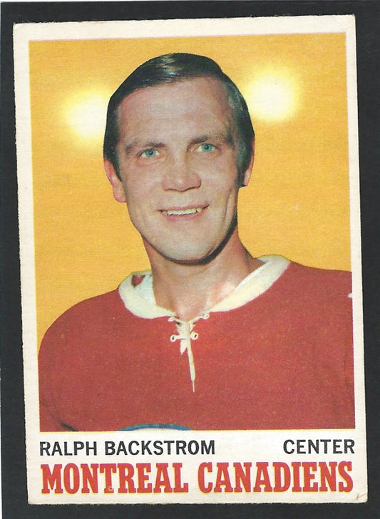 1970 O-Pee-Chee #054 Ralph Backstrom