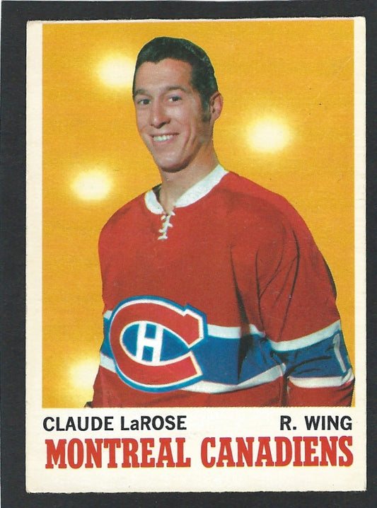 1970 O-Pee-Chee #056 Claude Larose