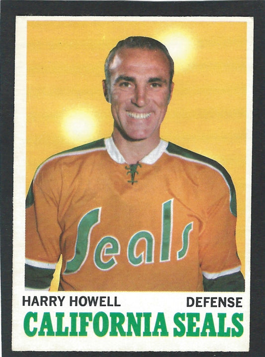 1970 O-Pee-Chee #072 Harry Howell HOF