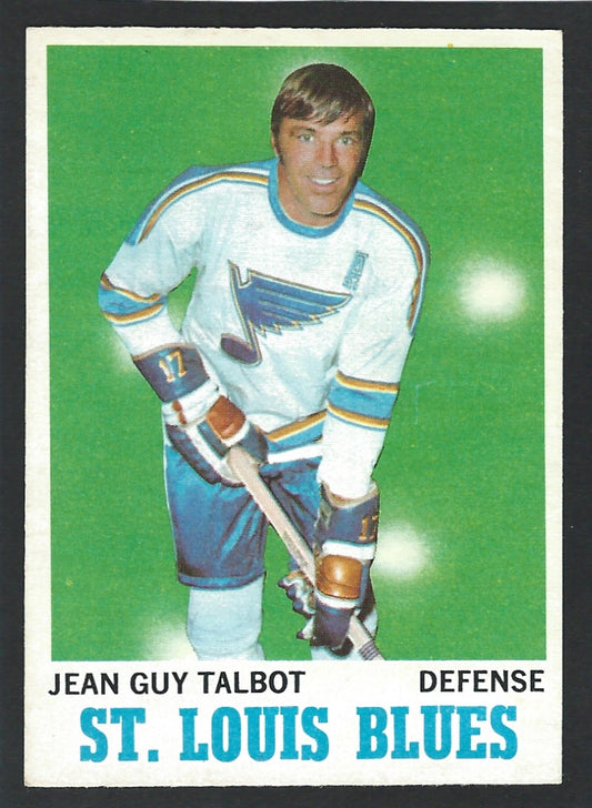 1970 O-Pee-Chee #100 Jean Guy Talbot
