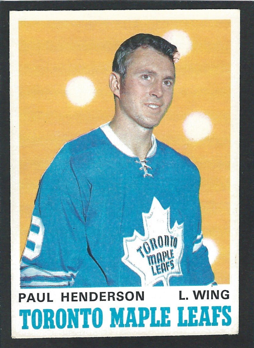 1970 O-Pee-Chee #217 Paul Henderson