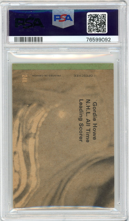 1970 O-Pee-Chee #248 Bobby Orr Norris Trophy Winner HOF PSA 6