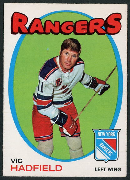 1971 O-Pee-Chee #009 Vic Hadfield