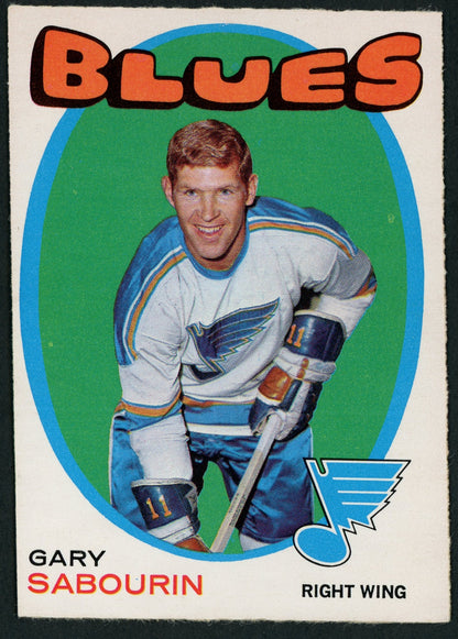 1971 O-Pee-Chee #013 Gary Sabourin