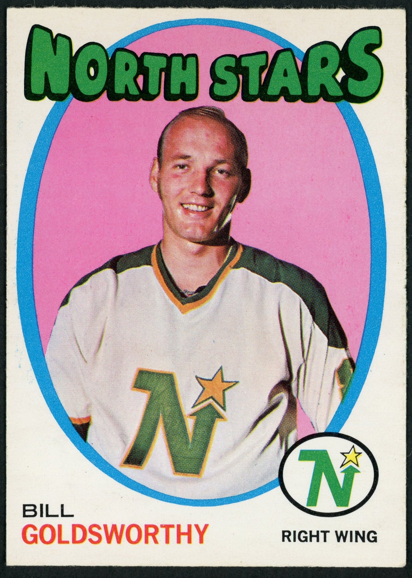 1971 O-Pee-Chee #055 Bill Goldsworthy