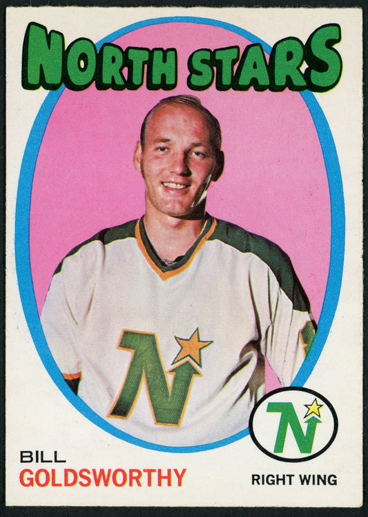 1971 O-Pee-Chee #055 Bill Goldsworthy