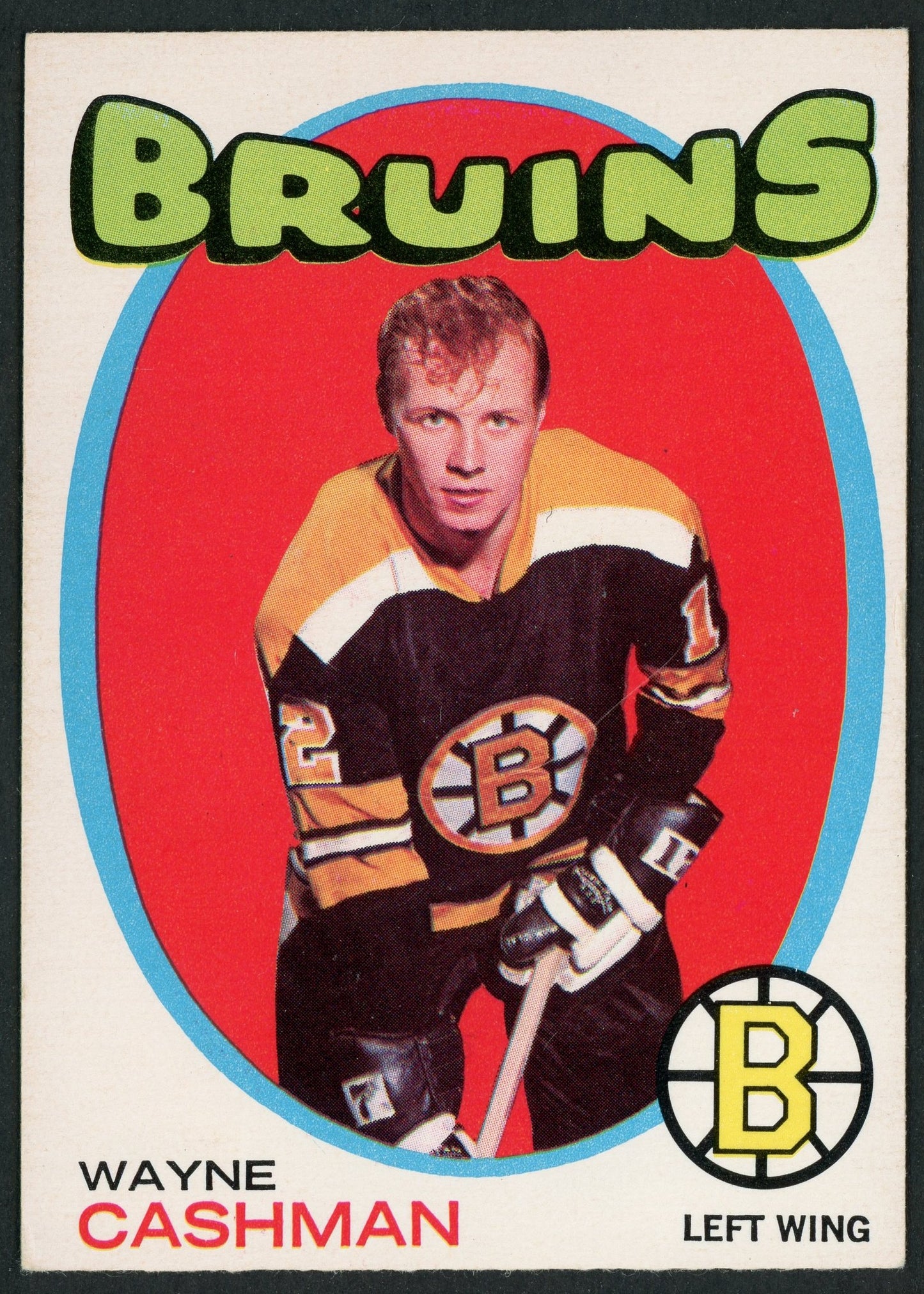 1971 O-Pee-Chee #129 Wayne Cashman