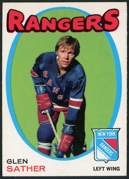 1971 O-Pee-Chee #221 Glen Sather