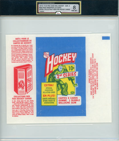 1972 O-Pee-Chee #NNO Wrapper Series 2 iCert 8