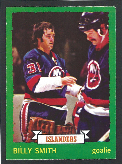 1973 O-Pee-Chee #142 Billy Smith RC HOF