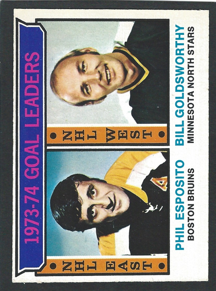 1974 O-Pee-Chee #001 Goal Leaders