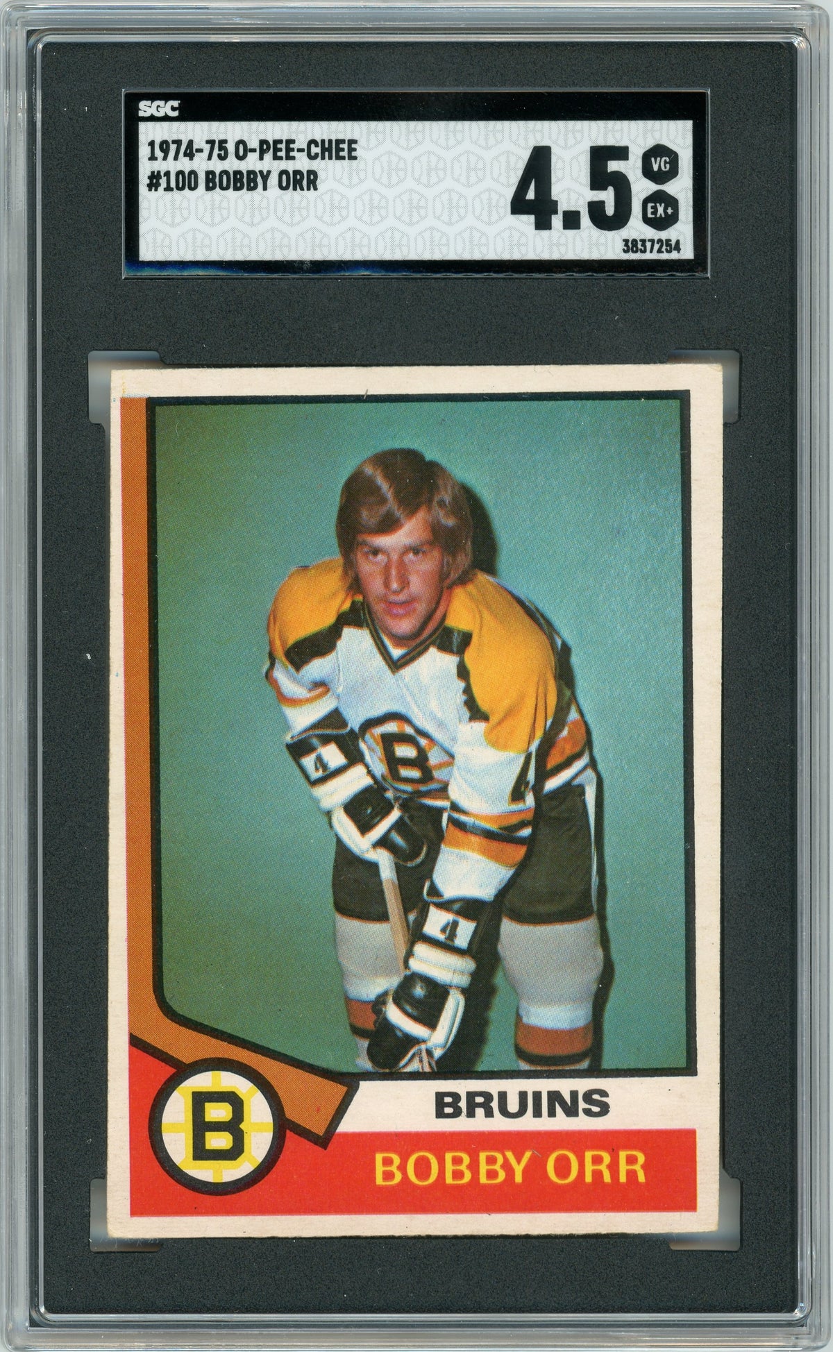 1974 O-Pee-Chee #100 Bobby Orr HOF SGC 4.5