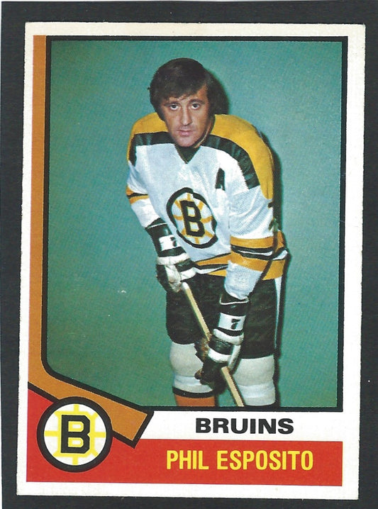1974 O-Pee-Chee #200 Phil Esposito HOF