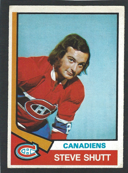 1974 O-Pee-Chee #316 Steve Shutt RC HOF
