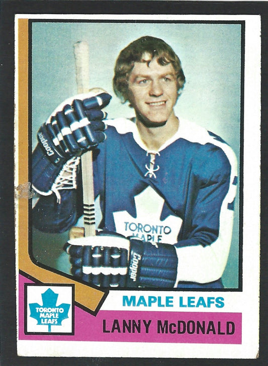 1974 Topps #168 Lanny McDonald RC HOF