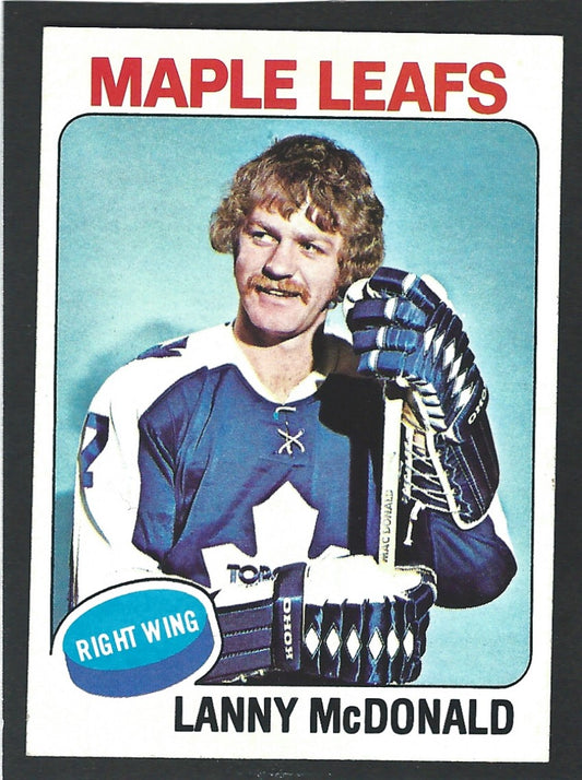 1975 Topps #023 Lanny McDonald HOF