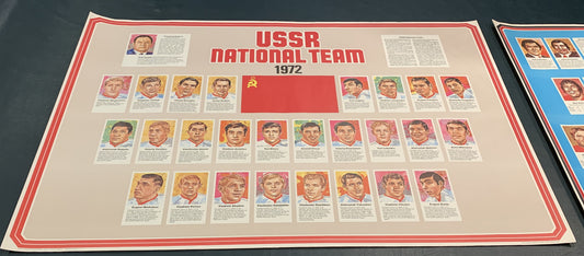 1972 USSR National Team Poster - 24" x 36"